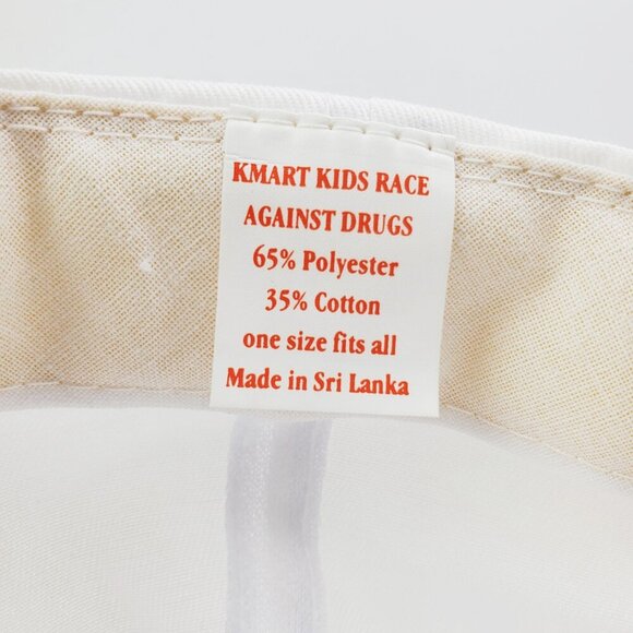 K-Mart Vintage Snapback Kids Hat Race Against Drugs Embroidered Cap - Picture 13 of 13